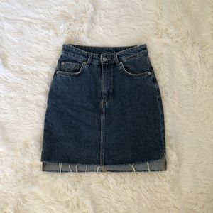 H&M denim skirt